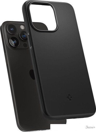 Чехол для телефона Spigen Thin Fit для iPhone 15 Pro Max ACS06544 (черный)