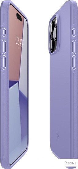 Чехол для телефона Spigen Thin Fit для iPhone 15 Pro Max ACS06549 (фиолетовый)