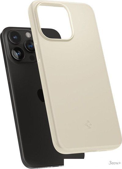 Чехол для телефона Spigen Thin Fit для iPhone 15 Pro Max ACS06551 (бежевый)