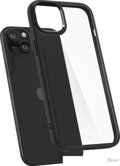 Чехол для телефона Spigen Ultra Hybrid для iPhone 15 ACS06799 (черный)