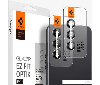   Spigen Optik TR EZ Fit camera protector  Samsung Galaxy S23 FE AGL06987 (2)