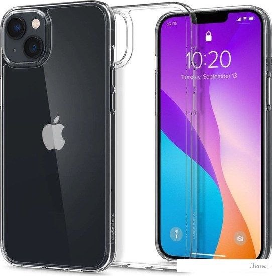Чехол для телефона Spigen Air Skin Hybrid для iPhone 14 Plus ACS04886 (прозрачный)
