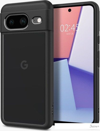Чехол для телефона Spigen Ultra Hybrid для Google Pixel 8 ACS06280 (черный)