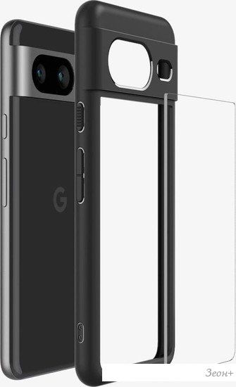 Чехол для телефона Spigen Ultra Hybrid для Google Pixel 8 ACS06280 (черный)