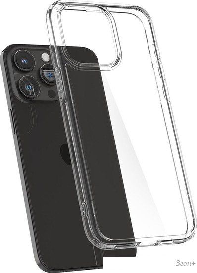 Чехол для телефона Spigen Ultra Hybrid для iPhone 15 Pro ACS06707 (прозрачный)