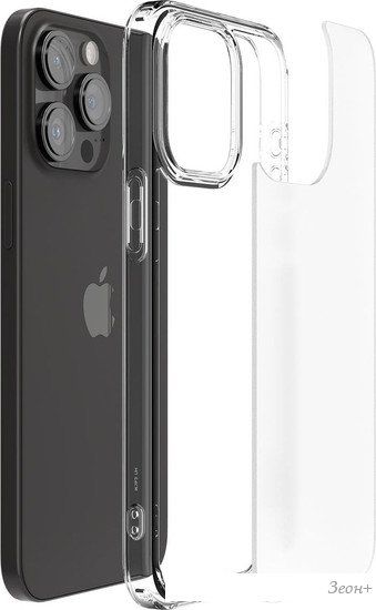 Чехол для телефона Spigen Ultra Hybrid для iPhone 15 Pro Max ACS06565 (прозрачный)