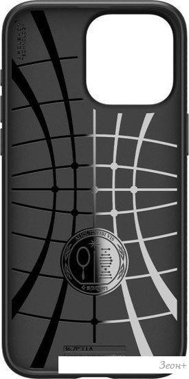 Чехол для телефона Spigen Liquid Air для iPhone 15 Pro ACS06704 (черный)