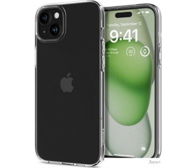    Spigen Liquid Crystal  iPhone 15 Plus ACS06647 ()