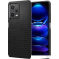 Чехол для телефона Spigen Liquid Air для Xiaomi Redmi Note 12 Pro 5G/POCO X5 Pro 5G ACS05788 (черный)
