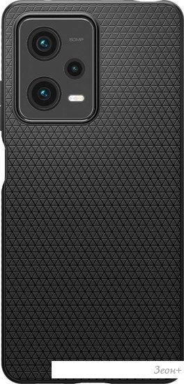 Чехол для телефона Spigen Liquid Air для Xiaomi Redmi Note 12 Pro 5G/POCO X5 Pro 5G ACS05788 (черный)