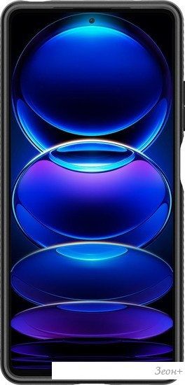 Чехол для телефона Spigen Liquid Air для Xiaomi Redmi Note 12 Pro 5G/POCO X5 Pro 5G ACS05788 (черный)