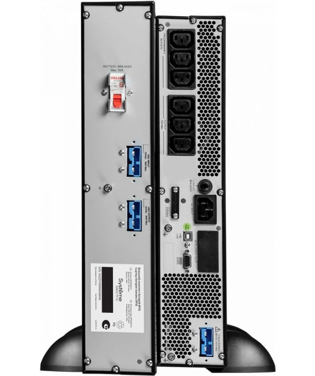 Источник бесперебойного питания Systeme Electric SRVSE1KRTXLI