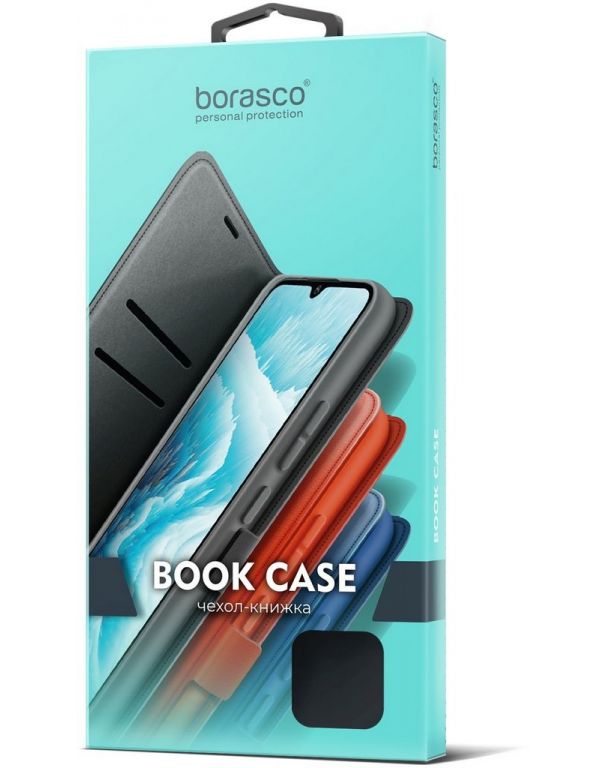 Чехол (флип-кейс) BoraSCO для Infinix Smart 7 71753 черный
