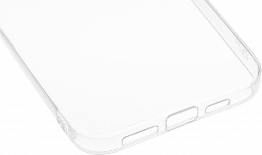 Чехол (клип-кейс) BoraSCO для Apple iPhone 15 Plus прозрачный (72410)