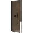 Душевая стенка Cezares LIBERTA-L-1-TB-90-BR-NERO