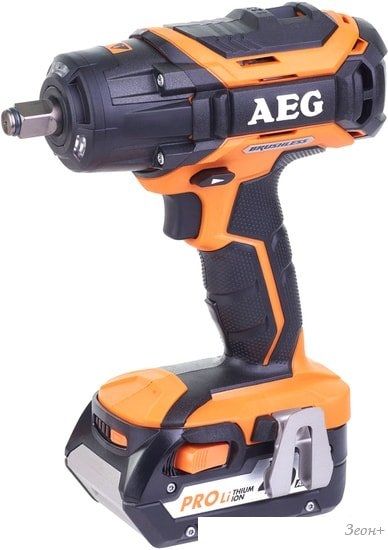 Ударный гайковерт AEG BSS 18C 12ZBL LI-402C 4935459427 (с 2-мя АКБ, 4.0 Ah)