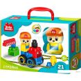 Конструктор Десятое королевство Baby Blocks 03913 На стройке