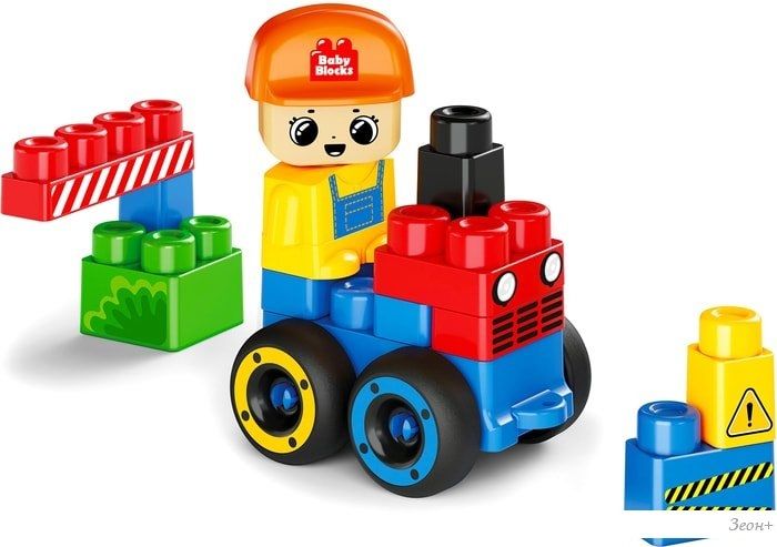 Конструктор Десятое королевство Baby Blocks 03913 На стройке