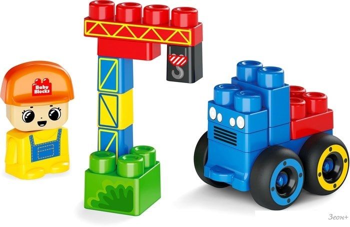Конструктор Десятое королевство Baby Blocks 03913 На стройке