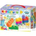 Конструктор/игрушка-конструктор Десятое королевство Мягкие кирпичики 04031