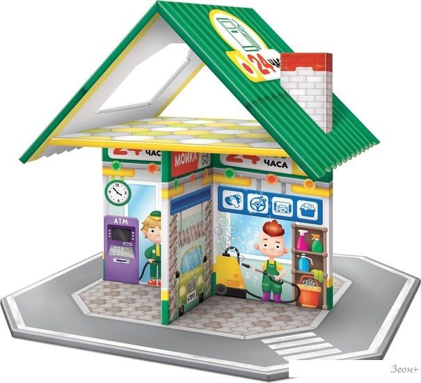 Кукольный домик Десятое королевство Dream House Автозаправка 04714