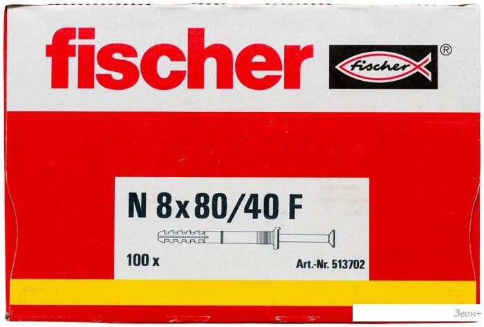 Дюбель-гвоздь Fischer N 10 x 160/110 S 50348 (50 шт)