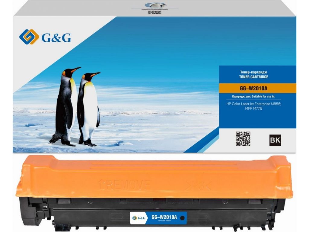 Картридж лазерный G&G GG-W2010A W2010A(659A) черный (16000стр.) для HP CLJ Ent M856/MFP M776