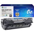 Картридж лазерный G&G GG-Q2612A GG-Q2612A UNIVERSAL черный (2000стр.) для HP 1010/1012/1015/1018/Canon LBP2900/3000/L120/L90/L100/L120/HP 1020/1022/3015/3020/3030/3050/3052/3055/M1005/1300/1319f; Canon 4140/MF4380dn/4010/4660pl/4100/4690pl/4110/4120/4...
