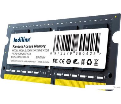   Indilinx 8 DDR4 SODIMM 3200  IND-ID4N32SP08X