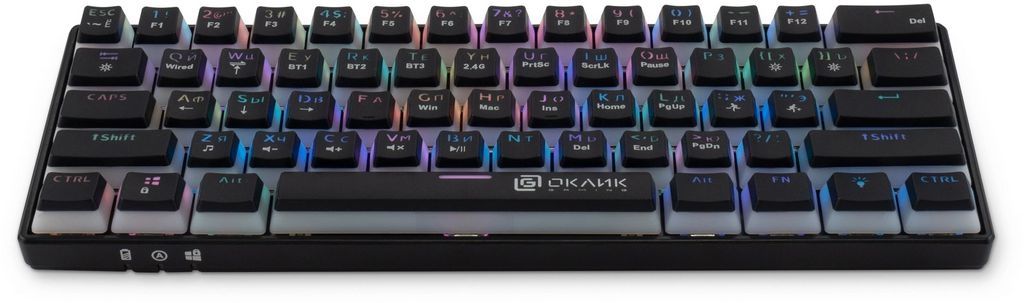 Клавиатура Oklick K763W (черный)