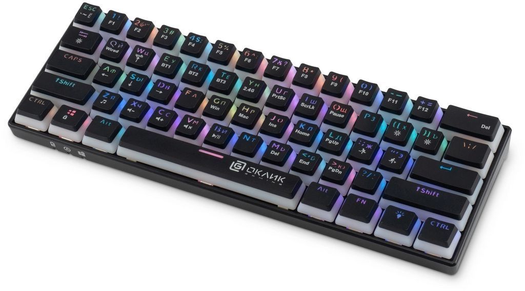 Клавиатура Oklick K763W (черный)
