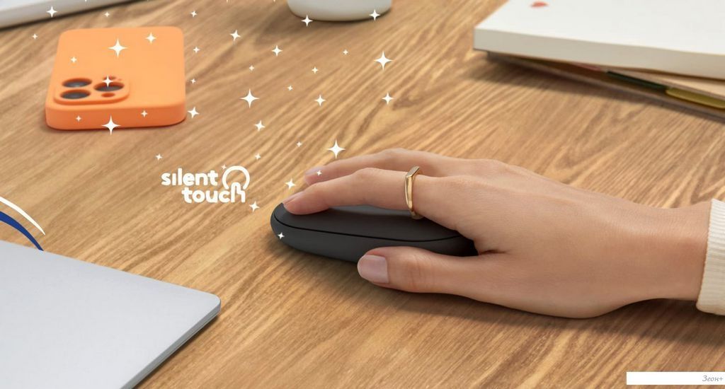 Мышь Logitech M350S Pebble 2 (графит)