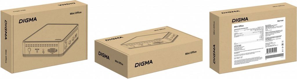 Компактный компьютер Digma Mini Office DPN5-8CXW01