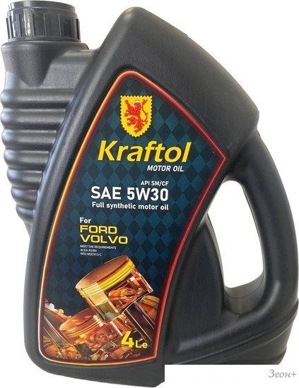Моторное масло Kraftol Ford A5/B5 5W-30 4л