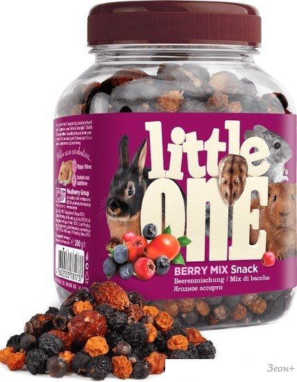 Корм для грызунов Mealberry Little One Ягодное ассорти 200 г