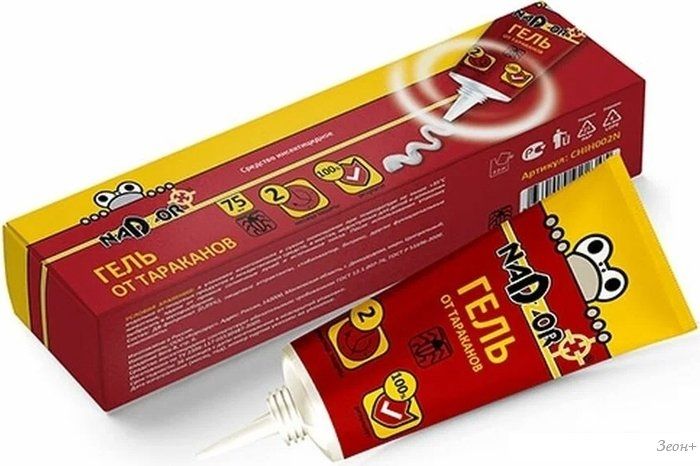 Гель от насекомых Nadzor От тараканов в тубе (75 г)