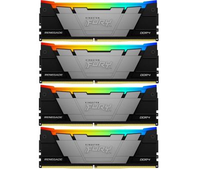   Kingston FURY Renegade RGB 4x16 DDR4 3600  KF436C16RB12AK4/64