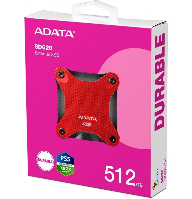 Внешний накопитель ADATA SD620 512GB SD620-512GCRD