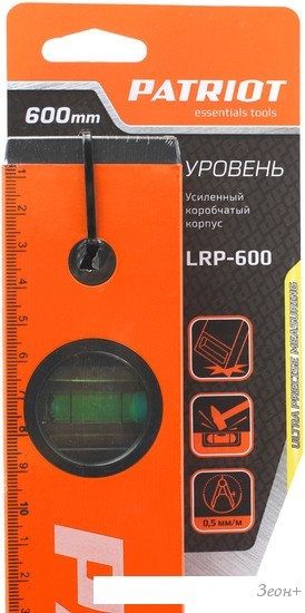Уровень строительный Patriot LRP-600