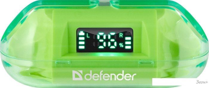 Наушники Defender Twins 916 (зеленый)