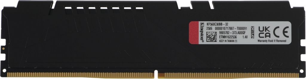 Оперативная память Kingston FURY Beast 32ГБ DDR5 6000 МГц KF560C30BB-32