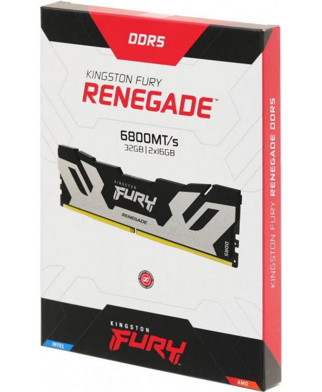 Оперативная память Kingston FURY Renegade 2x16ГБ DDR5 6800МГц KF568C36RSK2-32