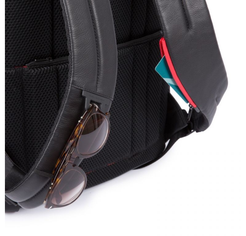 Рюкзак мужской Piquadro Urban CA4532UB00/GRN серый/черный кожа