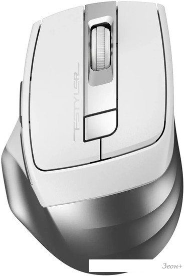 Мышь A4Tech Fstyler FG35S (белый/серебристый)