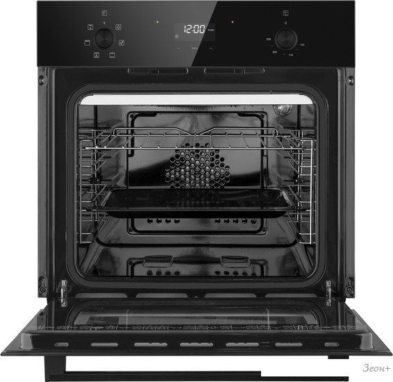 Электрический духовой шкаф Weissgauff EOV 676 SВ Black Edition