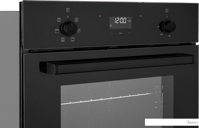 Электрический духовой шкаф Weissgauff EOV 676 SВ Black Edition