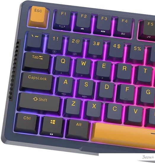 Клавиатура Royal Kludge RK-H81 RGB Star Night (RK Cyan)