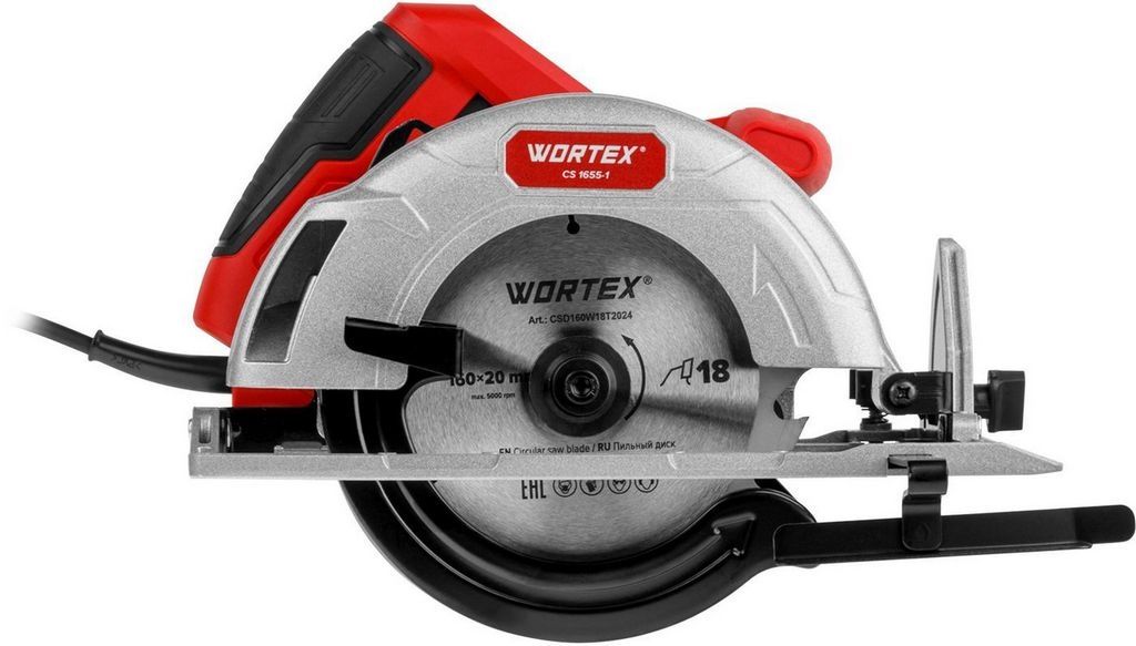 Дисковая (циркулярная) пила Wortex CS 1655-1 1333551