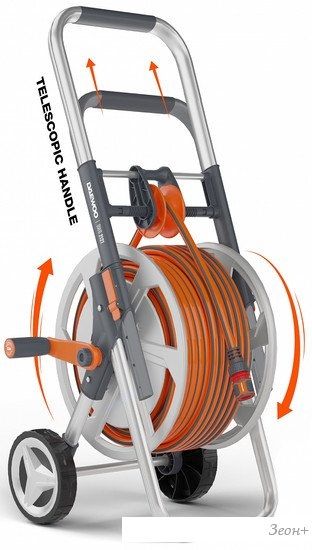 Тележка со шлангом Daewoo Power DWR 2121 (1/2", 20+2 м)
