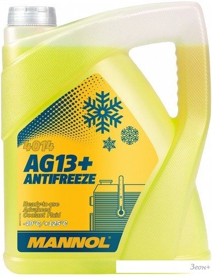 Антифриз Mannol Antifreeze AG13+ 5л (желтый)
